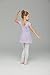 MdnMd Ballet Leotard for Girls with Skirted (Tag, Purple, Size (Tag 120) Age 4-6