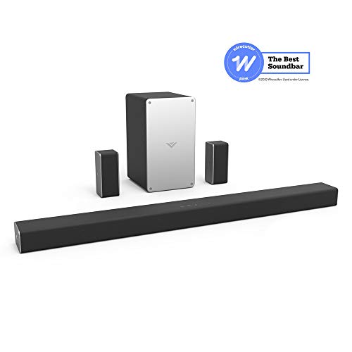 VIZIO SB3651-E6B Soundbar Home Speaker, Black (Renewed) in