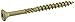 Power Pro 967781 Wood Screws, #10 x 3-1/2