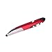 Wireless Mouse Pen with Stylus Fuction, Lcyyo 2.4GHZ USB Dightal Optical Pen Mouse, Handwriting Ergonomic Mice for PC Laptop Notebook Computer Mac Adjustable 800/1200/1600 DPI (Red)