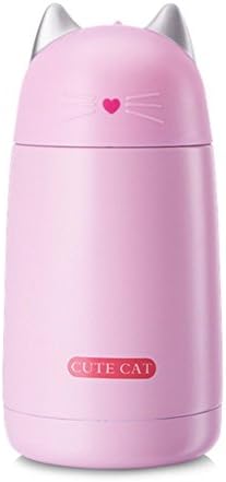 TAVA Cute Cat Stainless Steel Vacuum Insulated 11 Ounce Tumbler (Pink)