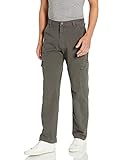 Wrangler Men's Authentics Classic Cargo Twill Pant, Olive Drab, 38x32