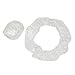 uxcell 20 Pcs Elastic Trim Truck Car Steering Wheel Covers Films