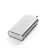 Satechi Aluminum Type-C Micro/SD Card Reader - Compatible with 2021 MacBook Pro M1 Pro & Max, 2020 MacBook Pro/ Air M1, 2021 iPad Pro M1 and More (Silver)