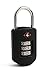 Pacsafe Prosafe 1000 TSA Accepted Combination Lock, Black