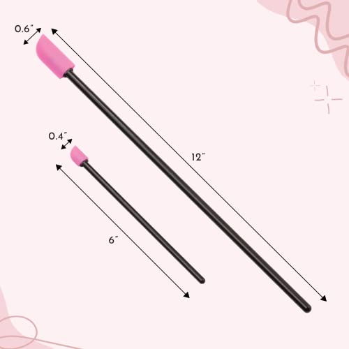 S&T INC. Makeup Spatulas, Large and Mini Spatula for Cosmetics and Skin