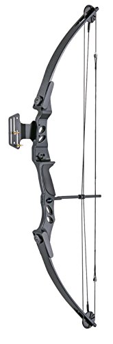 Leader Accessories Compound Bow 40 - 55 lbs 27' - 29' Archery Hunting Equipment with Max Speed 220fps (Black)