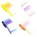 WOKOTO 15 Rolls Glass Foil Nail Art Transfer Stickers Tips Laser Solid Color Adhesive Nail Wraps Decals Manicure Decoration (0.98inchs39.4inchs)