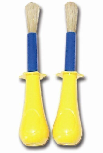 5 Jumbo Non Roll Todder Paint Brushes