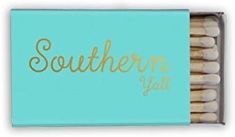 Gold Foil Southern Y'all Matches