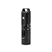 550 Lumens Super Bright Outdoor EDC Mini Keychain Rechargeable LED Flashlight Perfect for Camping and Hiking [Hard Anodizing Aluminium Alloy Small Torch], RovyVon A3(Gun Grey)
