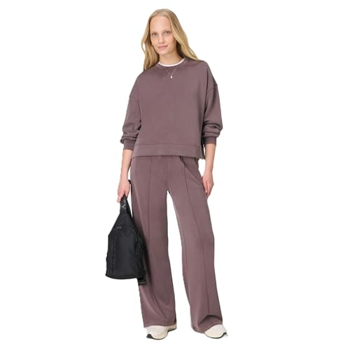 Sweaty Betty Women's Sand Wash Cloudweight Sweatshirt Sweatshirt, Sable Brown,…