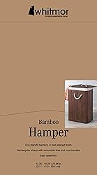 Whitmor Laundry Hamper with Rope Handles
