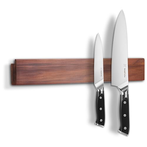 16'' Knife Strips, Knife Holder for Wall Acacia Wood Knife