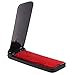 Portable Folding Mini Lint Brush Small Travel Purse Pet Hair Fabric Remover Fabric Fluff Lint Cleaning Tool 2Pcs (Black Folder Type)
