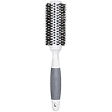 CreativeHair Brushes Solid Barrel Ceramic Mixed Bristles, Medium, 2.9 Ounce