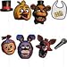 Five Nights At Freddy's Party KIt- 2 Party banners, Photo Booth Props, Centerpiece and Hanging Cutouts