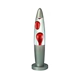 Creative Motion Metallic Motion Lamp, 16-Inch, Red