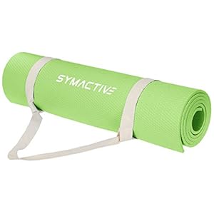 Amazon Brand – Symactive Exercise Yoga Mat, 8mm
