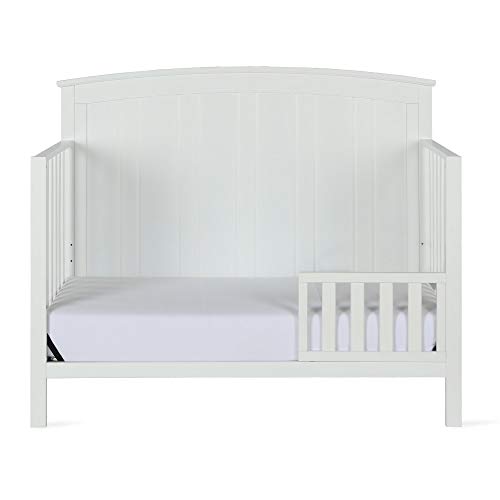 Baby Relax Colton Easy Assembly Toddler Guardrail, White