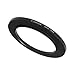 Fotodiox Metal Step Up Ring, Anodized Black Metal 55mm-72mm, 55-72 mm
