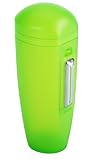 Vegetable Peeler - Best Catch All Container with Good Sturdy Grips Kitchen Gadget for No Mess Peeling, Empty Container and Peel Potato, Carrot or Other Vegetables & Fruit by Jokari Gourmet