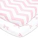 Cuddly Cubs Fitted Pack n Play Sheets Compatible With Graco, Guava Lotus Playard and Other Playpen, Play Yards, Portable and Mini Crib | Pink Pack and Play Sheets