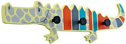 Coat Rack Coat Hook Creative Solid Wood Porch Coat Hook Durable Living Room Hook Storage Rack Home Wall Decoration Clothes Storage Rack (Color : Multi, Size : Colored)