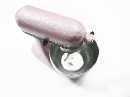 Dollhouse Miniature LIGHT PINK KITCHENWARE Mixer Electric Bakery Supply 9572