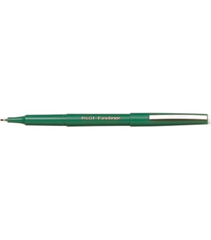 Pilot Fineliner Pen - 1.2mm Tip (0.4mm Line), Green, Single Pen