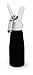 ICO Professional Aluminum Whipped Cream Dispenser for Homemade Whipping Cream, Whipped Cream Maker for Desserts, Dips, Sauces, and Infused Liquors, Black, 1-Pint