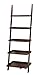 Convenience Concepts 5 shelves, American Heritage Bookshelf Ladder, Espresso, 72.75