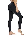 HOFISH Women Mid Waist Seamless Soft Leggings for Everyday Casual Low Intensity Exercise Running Yoga Pants Tights