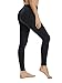HOFISH Women Mid Waist Seamless Soft Leggings for Everyday Casual Low Intensity Exercise Running Yoga Pants Tights