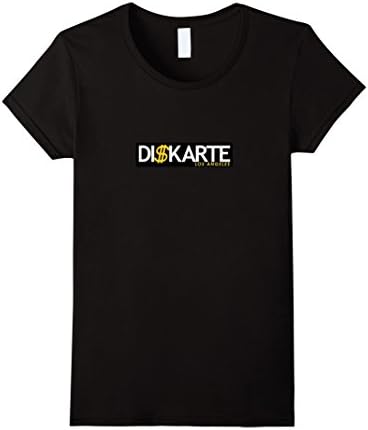 Womens Diskarte T-Shirt XL Black