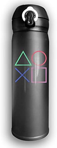 Qiop Nee Insulated Vacuum 17oz Stainless Steel Water Mug Playstation Joypad for Sports