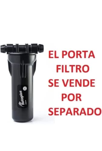 Generico 3 Filtro de Repuesto de Polipropileno Filtración de Agua para Toda la Casa 50 Micras