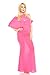 Young Aloud OFF THE ONE SHOULDER KIMONO SLEEVE LONG MAXI CASUAL COCKTAIL PARTY DRESS