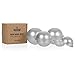 California Home Goods DIY Metal Bath Bomb Mold Set with 4 Varying Sizes, Set of 4