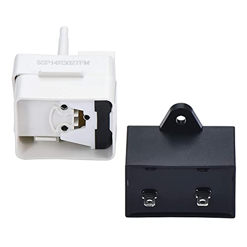 W10613606 Refrigerator Compressor Start Relay and Capacitor Compatible