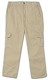 Full Blue Side Elastic Big and Tall Cargo Pant