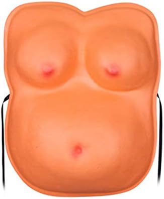 Fake Muscle Props Halloween Cosplay Costume Fake Belly Chest Halloween Party Decoration