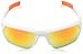 Under Armour Igniter II Shiny White Frame w/ Orange Mirror Lenses Sunglasses 8600051-101041