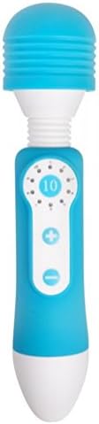 New Ultiamte Travel 10-Function Waterproof Hand-held Full-Body Electric Wand Massager + Includes a Free Peanut Plus Multi-Speed Massager