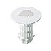 PretiHom Universal Bathtub Drain Hair Catcher Stand-Up Shower Stall Drain Protector/Strainer/Snare 2 Pack