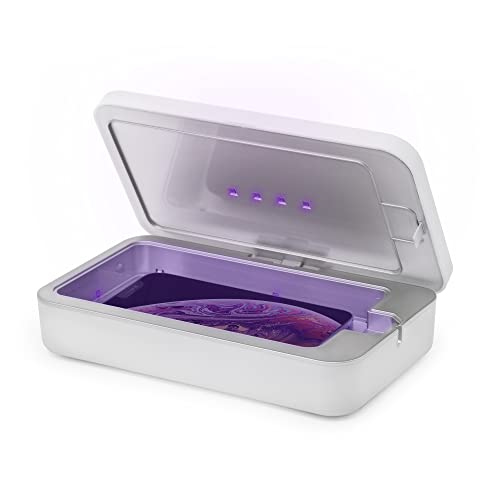 2022 UV Sterilizing Box with Wireless Charger UV Light Sanitizer