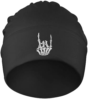 Orthodox Christian Cross Black Beanie Hat for Men Women Winter