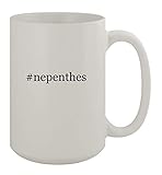 #nepenthes - 15oz Ceramic White Coffee Mug, White