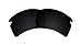 Stealth Black Lenses Replacement Polarized for Oakley FLAK 2.0 XL Sunglasses