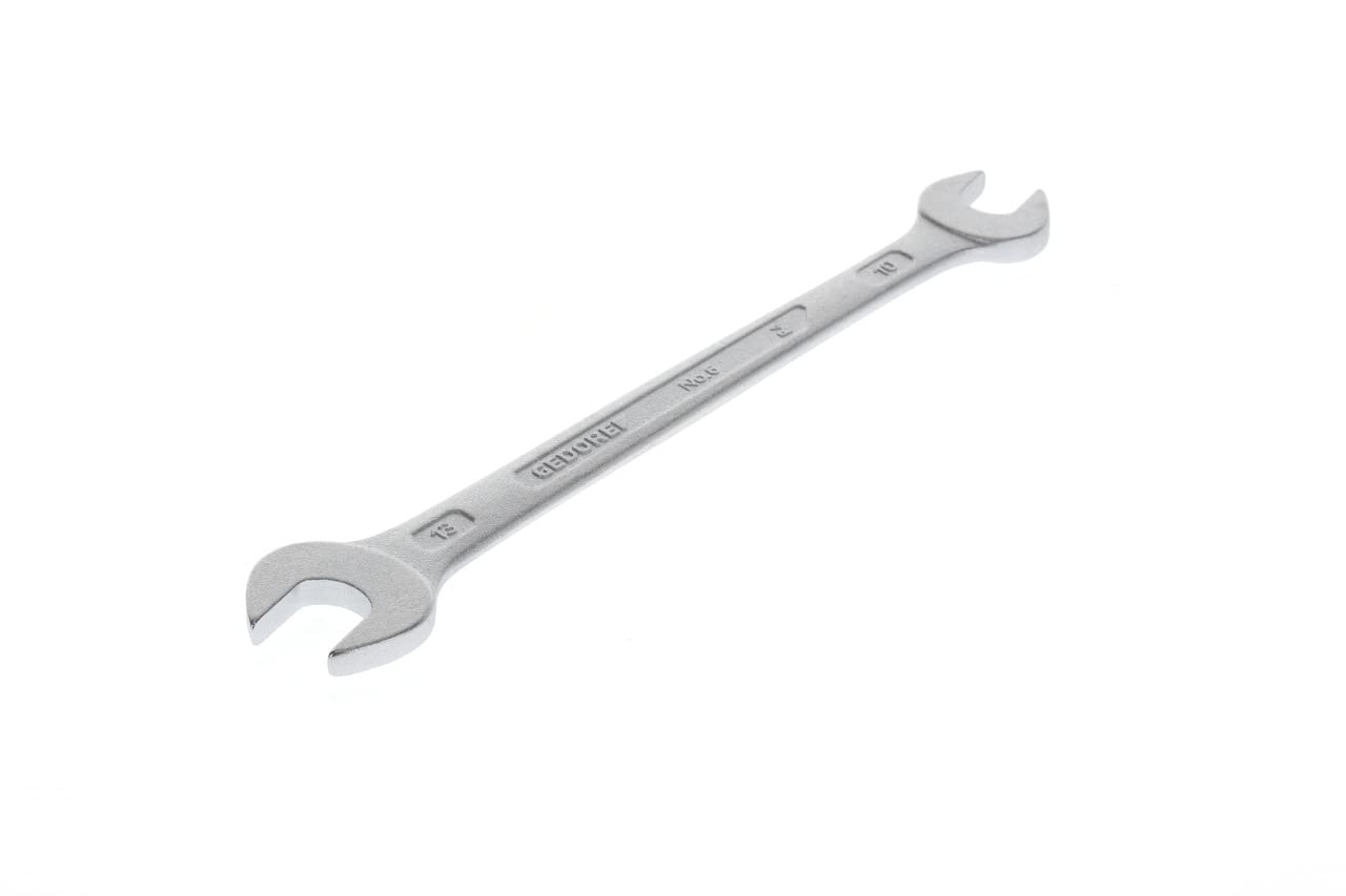 Gedore 6-10X13 10 x 13 mm D3110 Double Open Ended Spanner - Silver